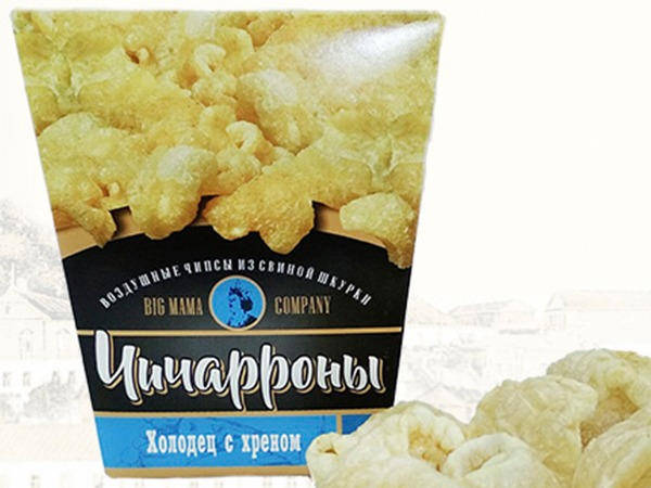 Чичарроны со вкусом холодца и хрена в Ликино-Дулево