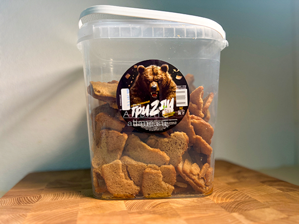 Ведро Ржаные гренки с чесноком в Ликино-Дулево