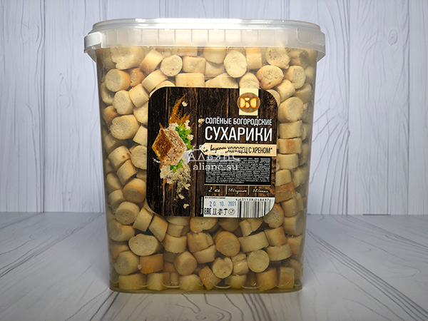 Сухарики с холодцом и хреном в Ликино-Дулево