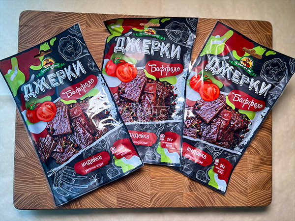 Джерки из индейки "Баффало" 45 гр. в Ликино-Дулево