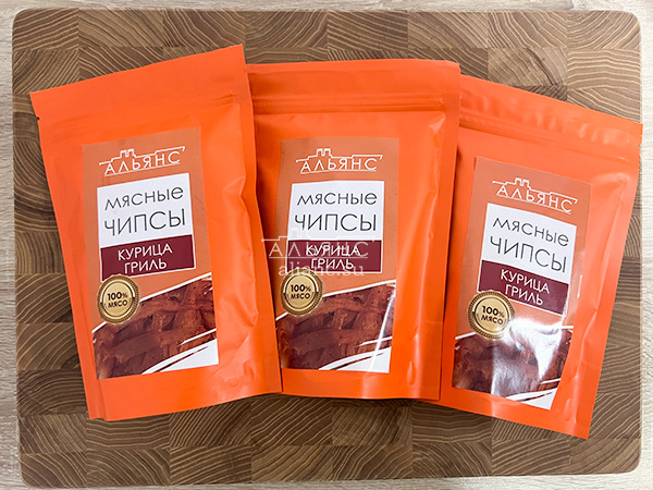 Мясо (АЛЬЯНС) вяленое курица "Гриль" 50 гр. в Ликино-Дулево