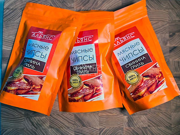 Мясо (АЛЬЯНС) вяленое свинина "Гриль" 50 гр. в Ликино-Дулево