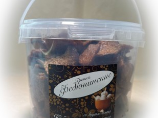 Икорные чипсы вяленые: Гренки 