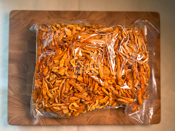 Нитка ЖАРЕНАЯ "Тайский перец" Oktobersnack 1 кг (сырный продукт) в Ликино-Дулево