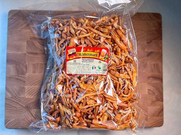 Нитка ЖАРЕНАЯ "Тайский перец" Oktobersnack 1 кг (сырный продукт) в Ликино-Дулево