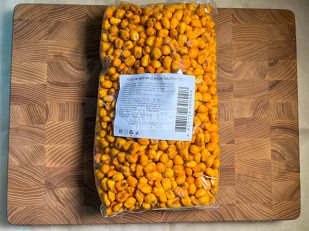 Сом стейк х/к: Кукуруза жареная 