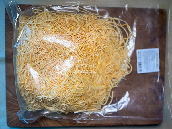 Сырный продукт ФЕРМЕРСКИЙ паутинка с паприкой в Ликино-Дулево