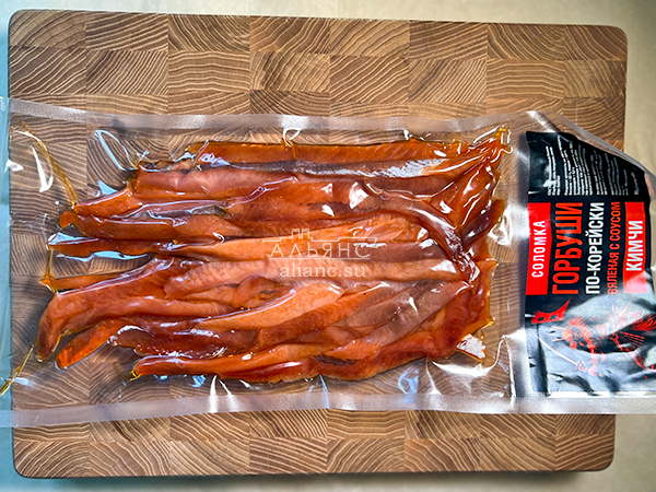 Горбуша соломка по-корейски в Ликино-Дулево